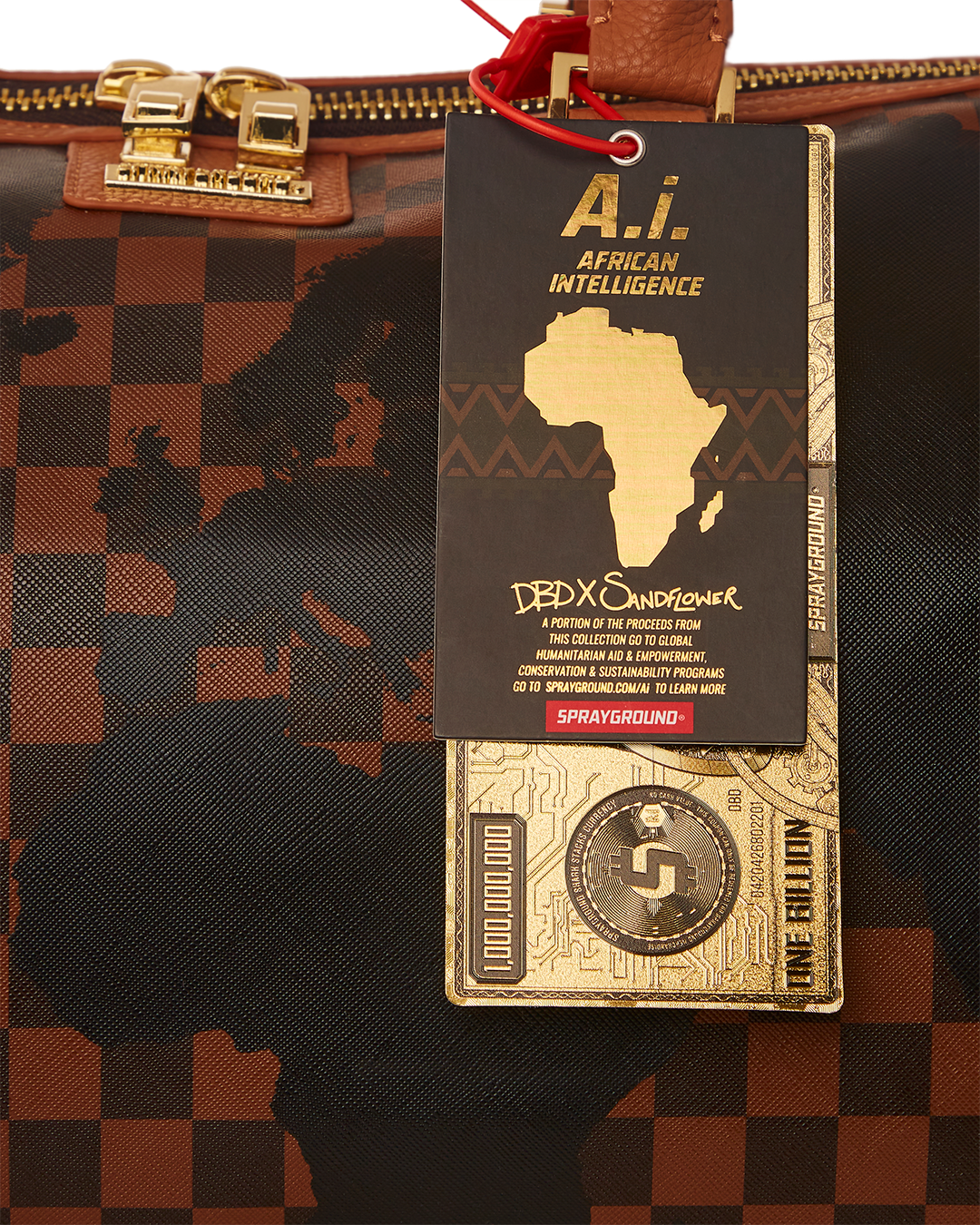 SPRAYGROUND A.I.5 Global Duffle — product image 17