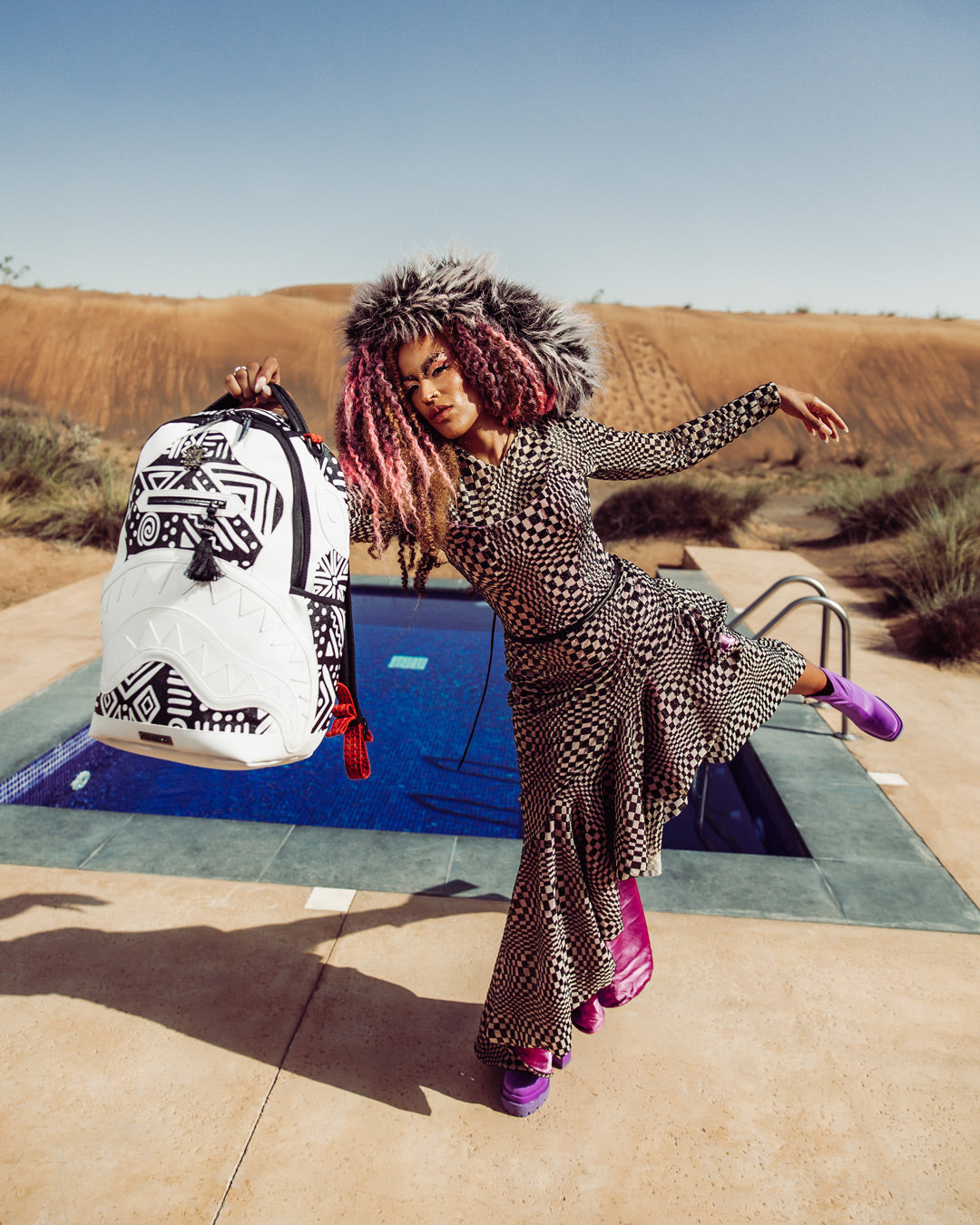 SPRAYGROUND A.I.8 African Intelligence - Origin Story Backpack (DLXV) — product image 4
