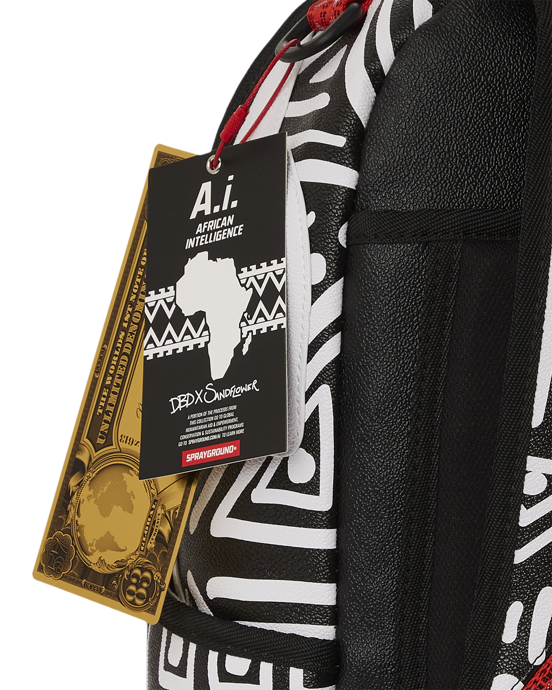 SPRAYGROUND A.I.8 African Intelligence - Origin Story Backpack (DLXV) — product image 19