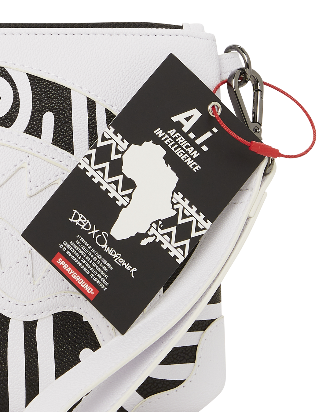 SPRAYGROUND A.I.8 African Intelligence - Origin Story Crossover Clutch — product image 13