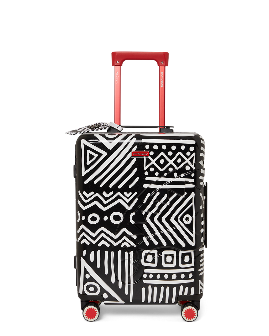 SPRAYGROUND A.I.8 African Intelligence - Origin Story Sharknautics Hardshell Carry-On Luggage — product image 3