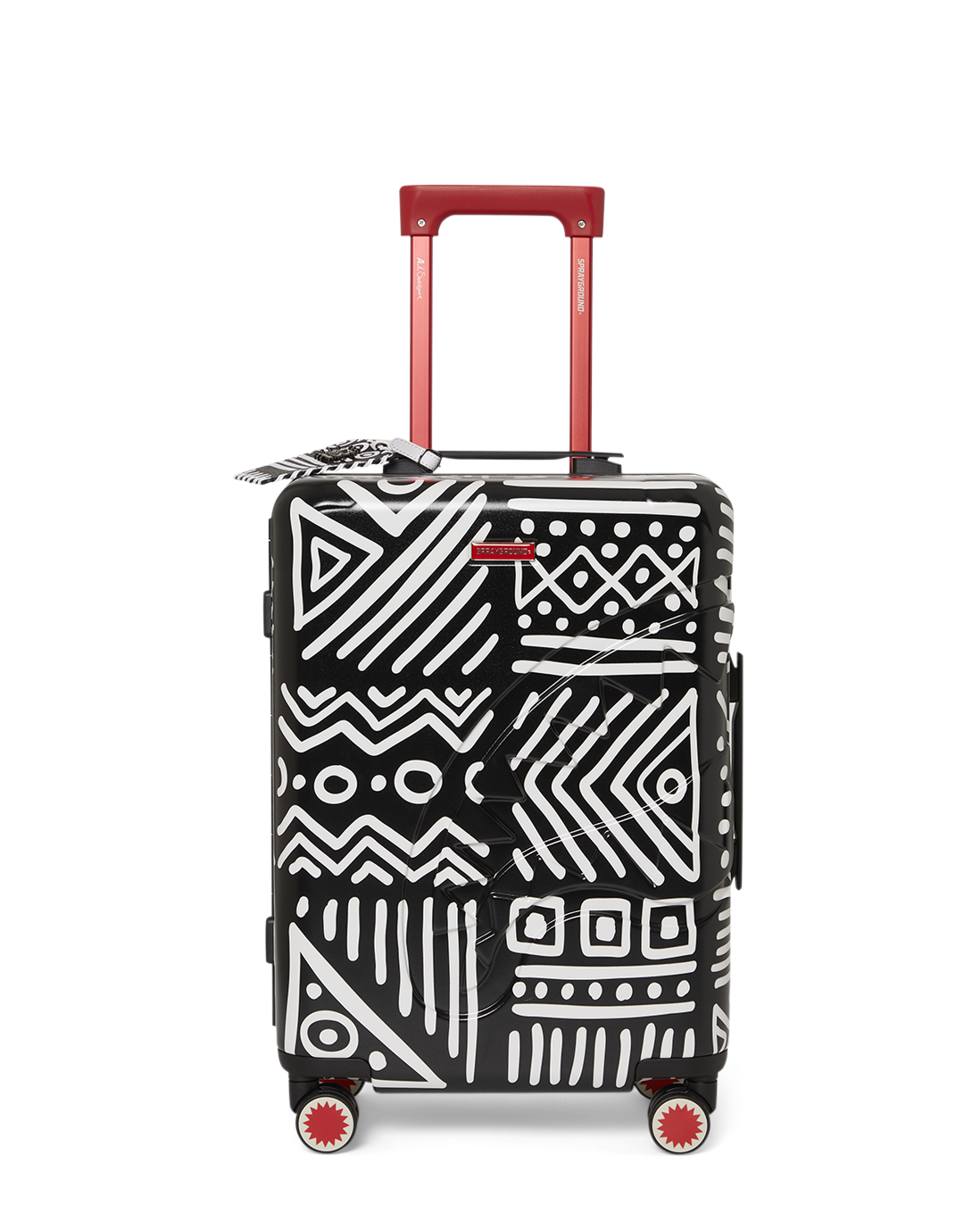 SPRAYGROUND A.I.8 African Intelligence - Origin Story Sharknautics Hardshell Carry-On Luggage — product image 3
