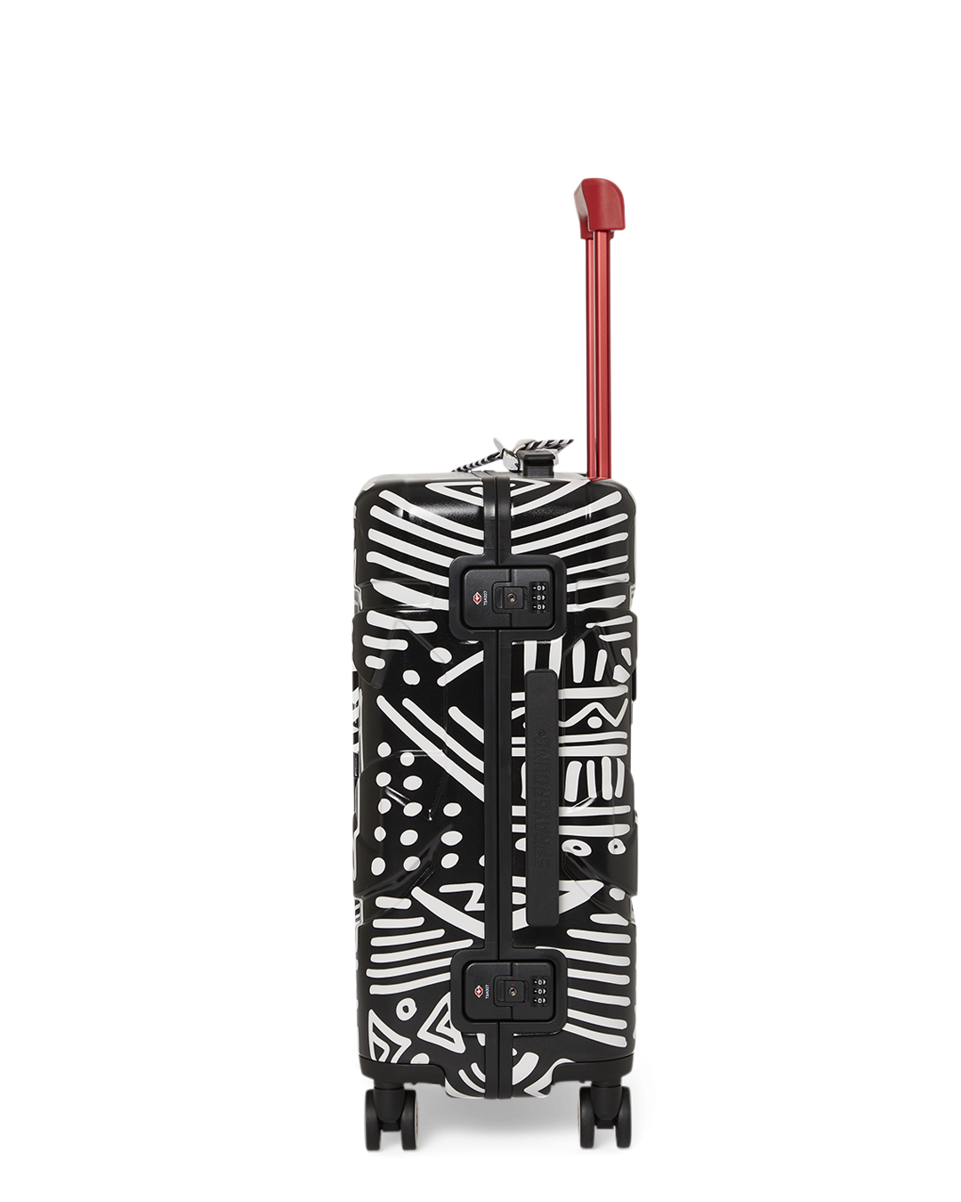 SPRAYGROUND A.I.8 African Intelligence - Origin Story Sharknautics Hardshell Carry-On Luggage — product image 5