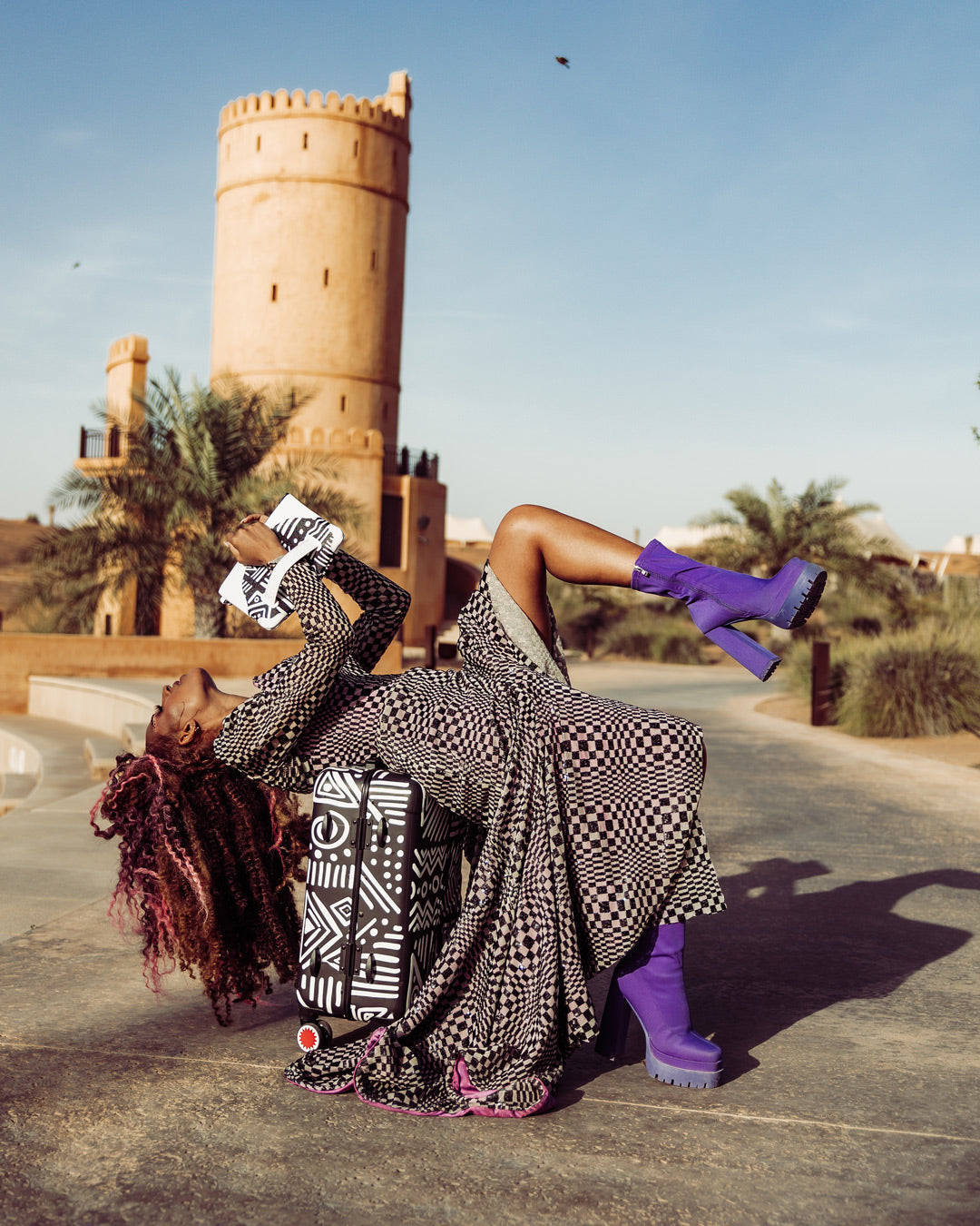 SPRAYGROUND A.I.8 African Intelligence - Origin Story Sharknautics Hardshell Carry-On Luggage — product image 12