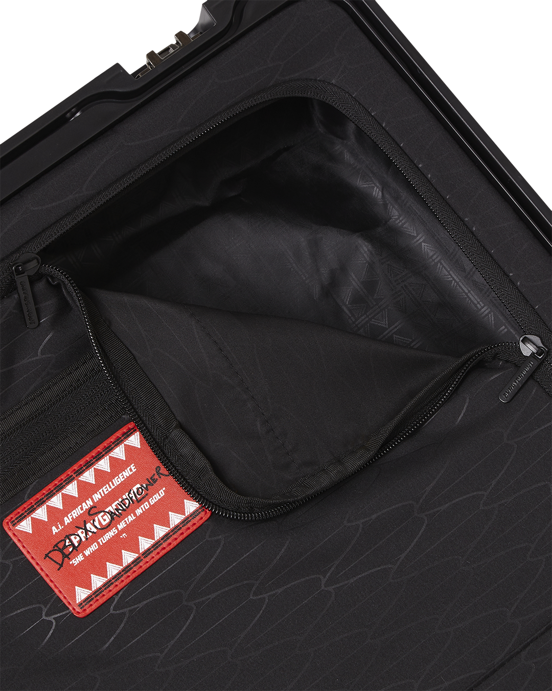 SPRAYGROUND A.I.8 African Intelligence - Origin Story Sharknautics Hardshell Carry-On Luggage — product image 21