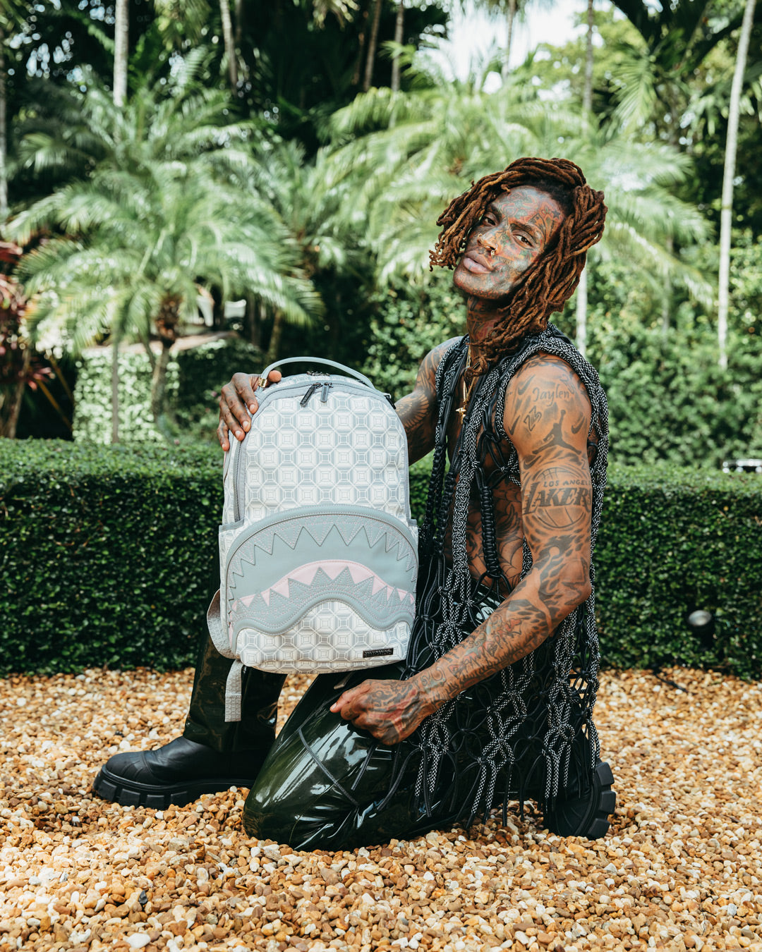 SPRAYGROUND A.I.8 African Intelligence Booked & Busy Backpack — product image 4