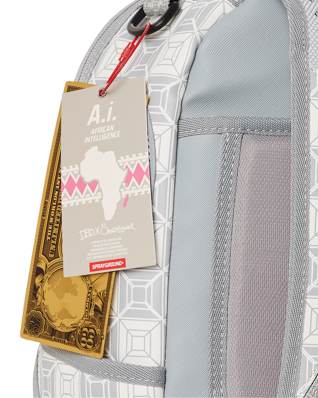 SPRAYGROUND A.I.8 African Intelligence Booked & Busy Backpack — product image 15