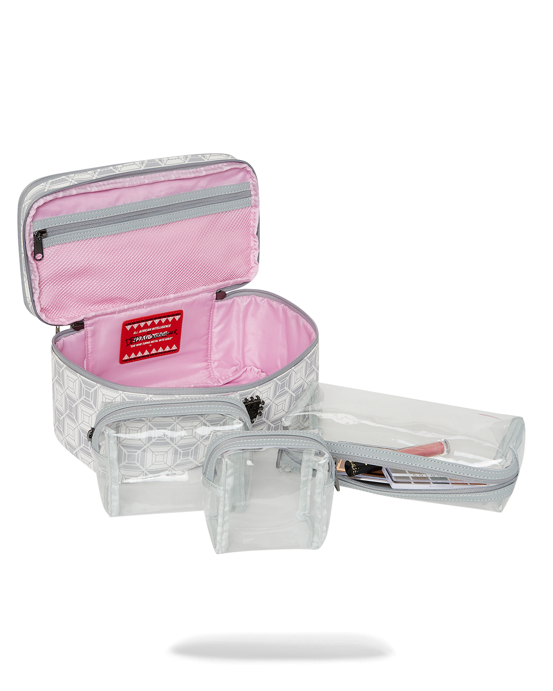 SPRAYGROUND A.I.8 African Intelligence Booked & Busy Cosmetic Case Toiletry Bag — product image 15