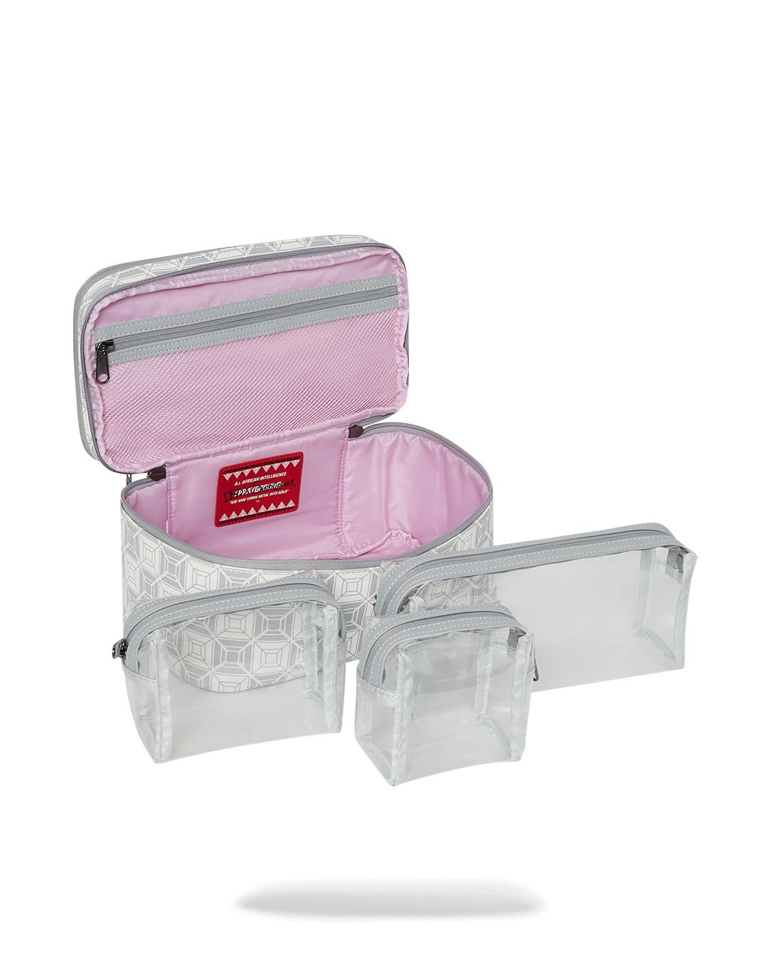 SPRAYGROUND A.I.8 African Intelligence Booked & Busy Cosmetic Case Toiletry Bag — product image 16