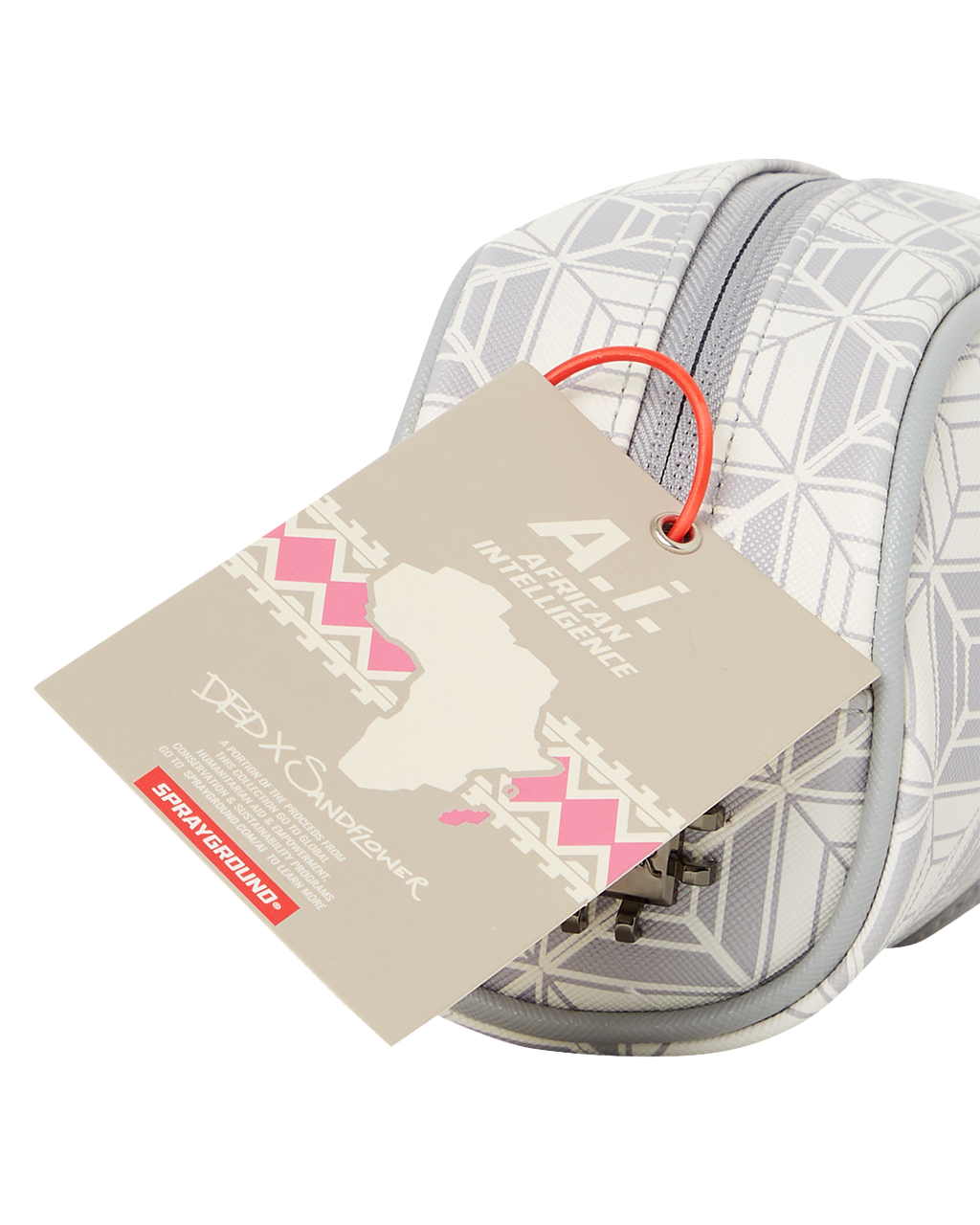 SPRAYGROUND A.I.8 African Intelligence Booked & Busy Pouch — product image 8