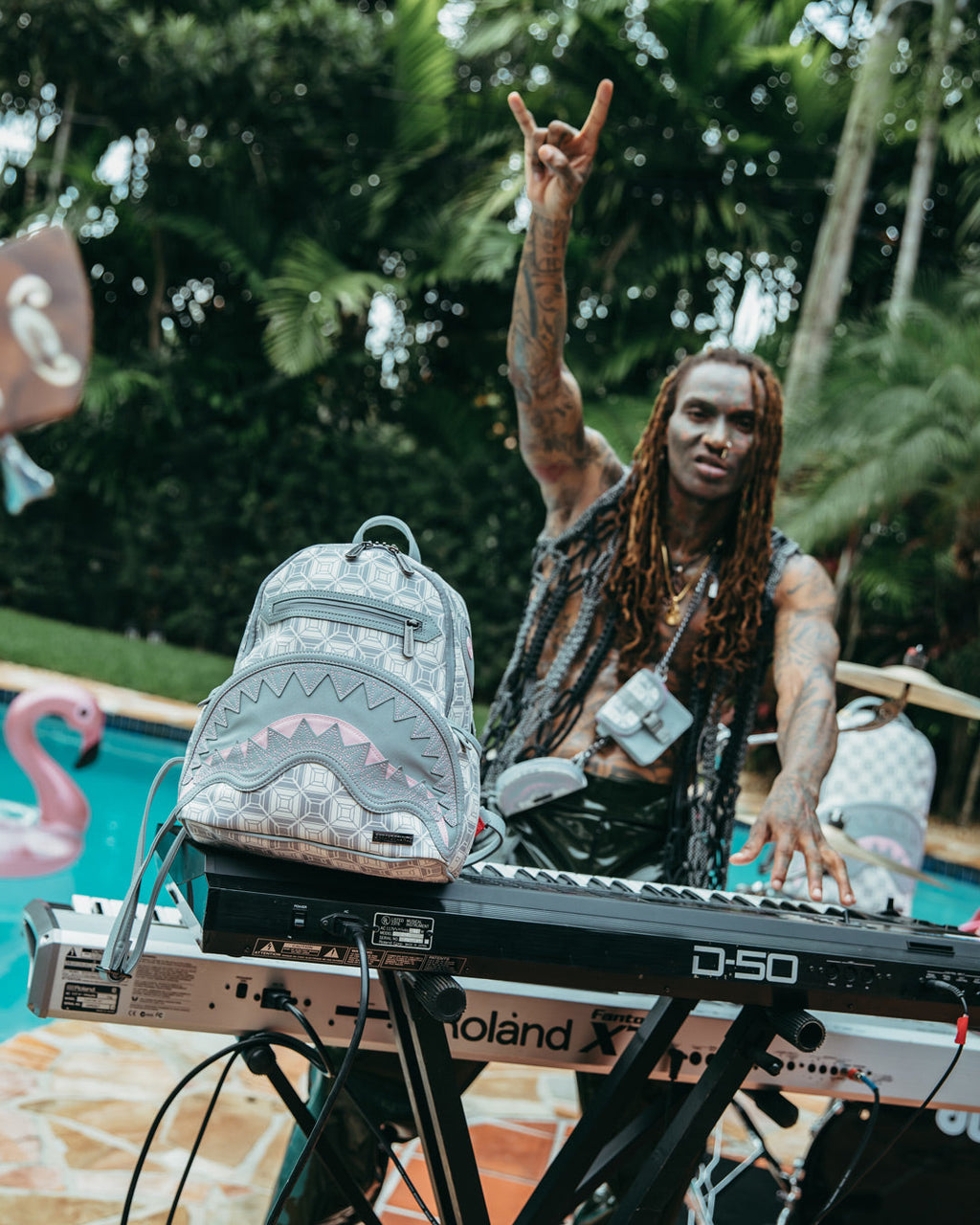 SPRAYGROUND A.I.8 African Intelligence Booked & Busy Savage Backpack — product image 4