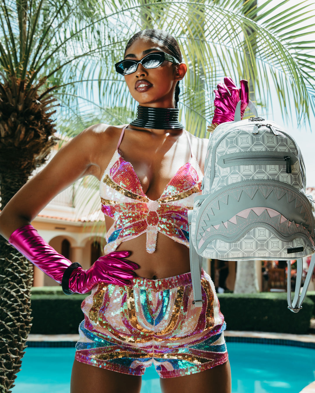 SPRAYGROUND A.I.8 African Intelligence Booked & Busy Savage Backpack — product image 8