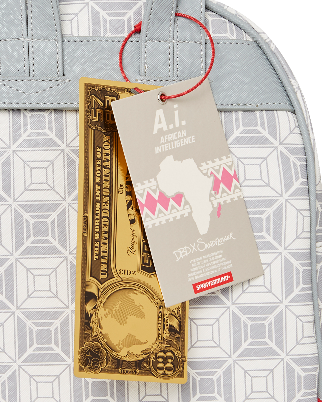 SPRAYGROUND A.I.8 African Intelligence Booked & Busy Savage Backpack — product image 12