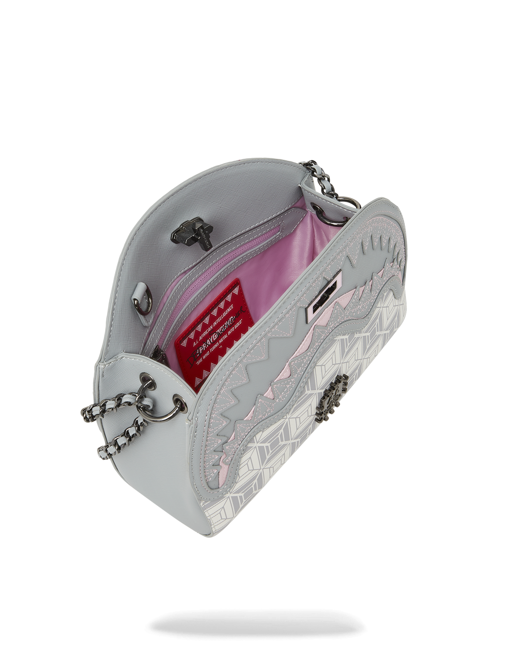 SPRAYGROUND A.I.8 African Intelligence Booked & Busy Shark Handbag — product image 11