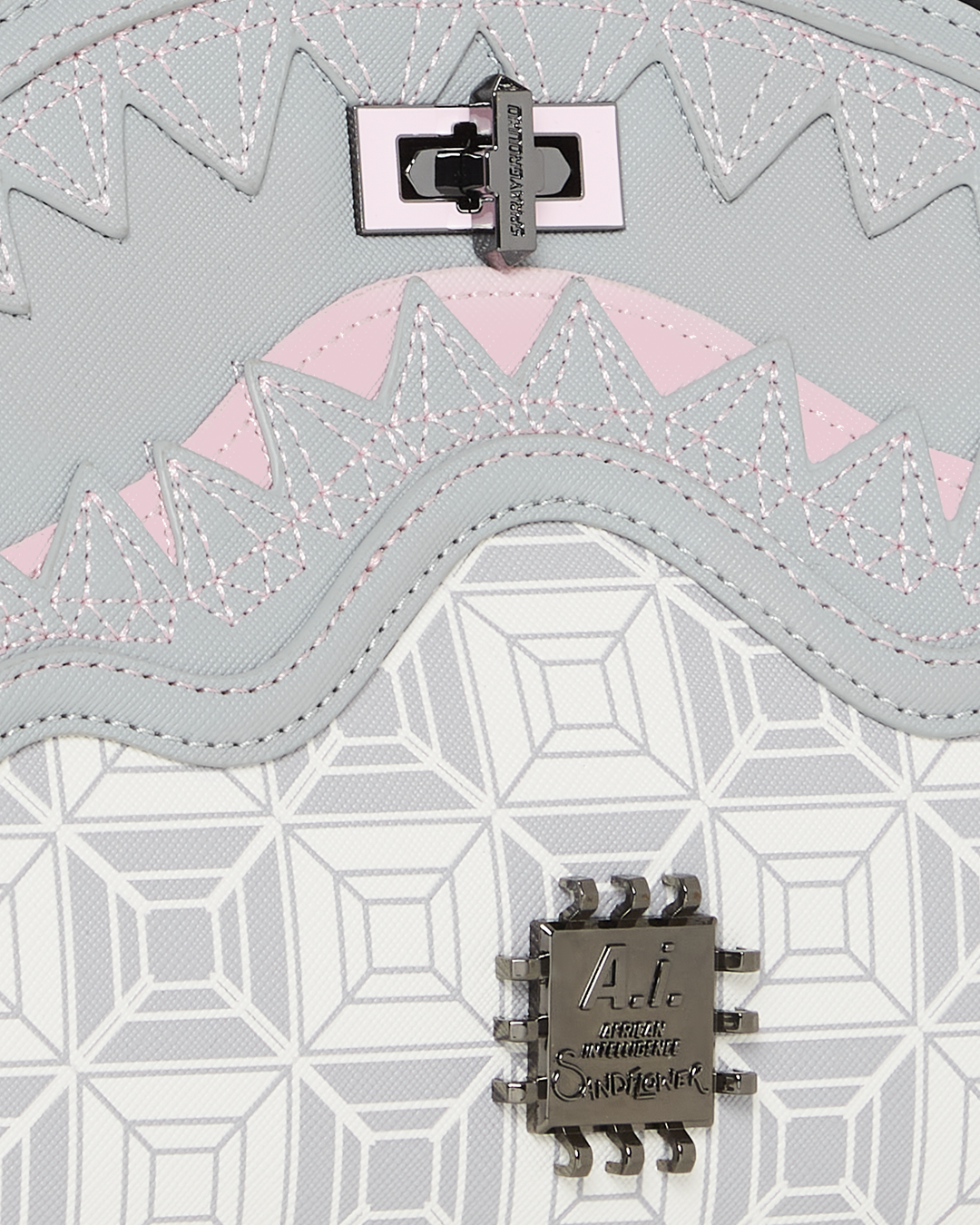 SPRAYGROUND A.I.8 African Intelligence Booked & Busy Shark Handbag — product image 13