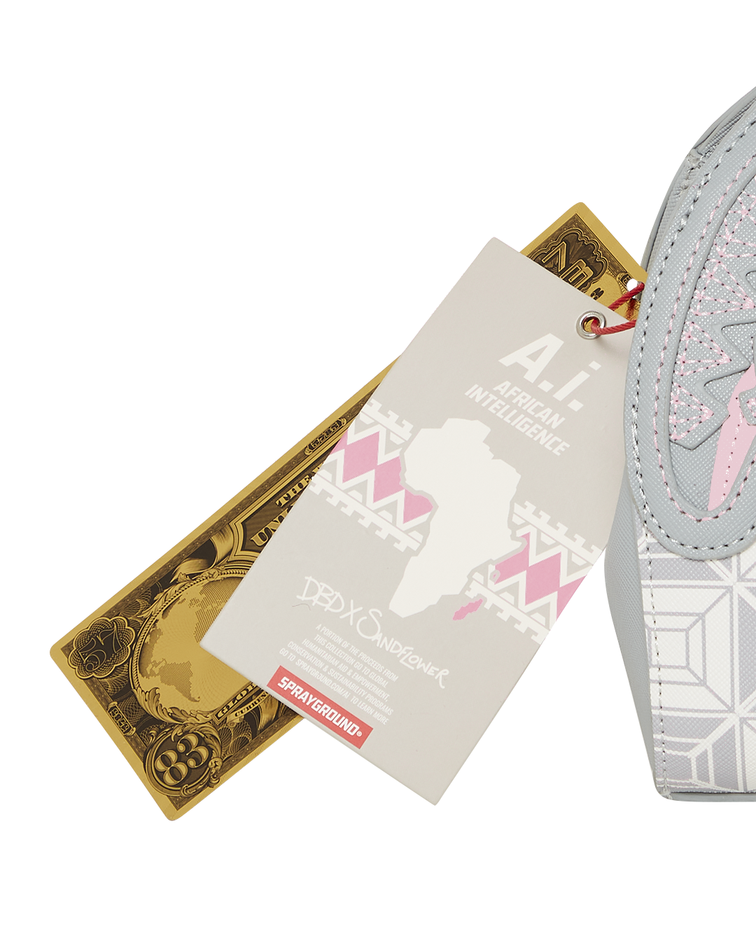 SPRAYGROUND A.I.8 African Intelligence Booked & Busy Shark Handbag — product image 15