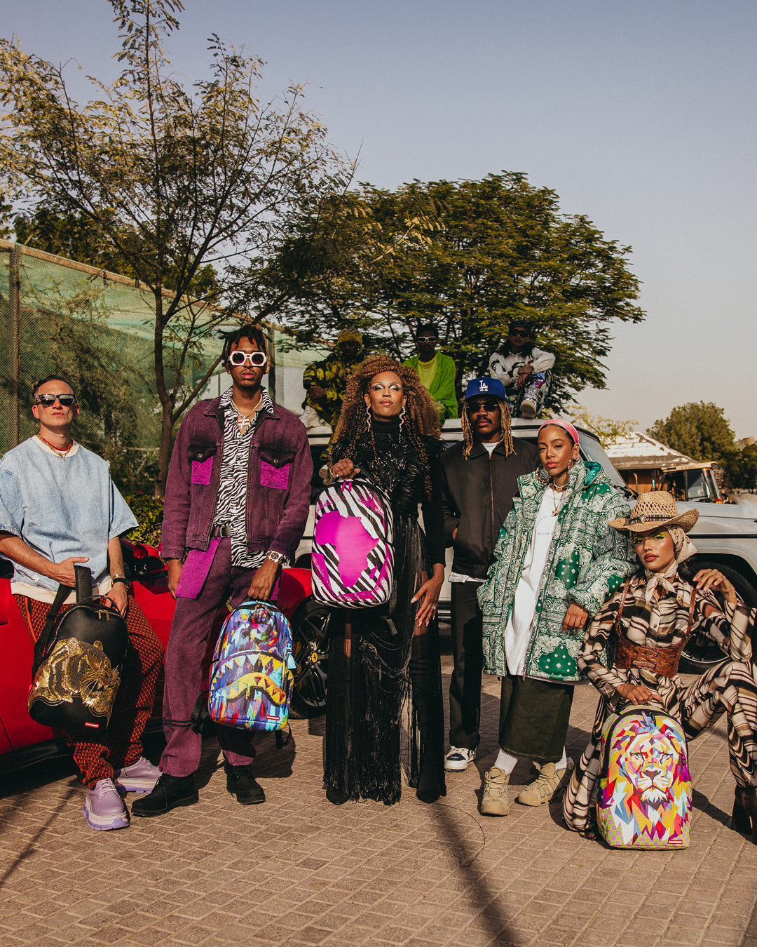 SPRAYGROUND A.I.8 African Intelligence Motherland Love Backpack (DLXV) — product image 10