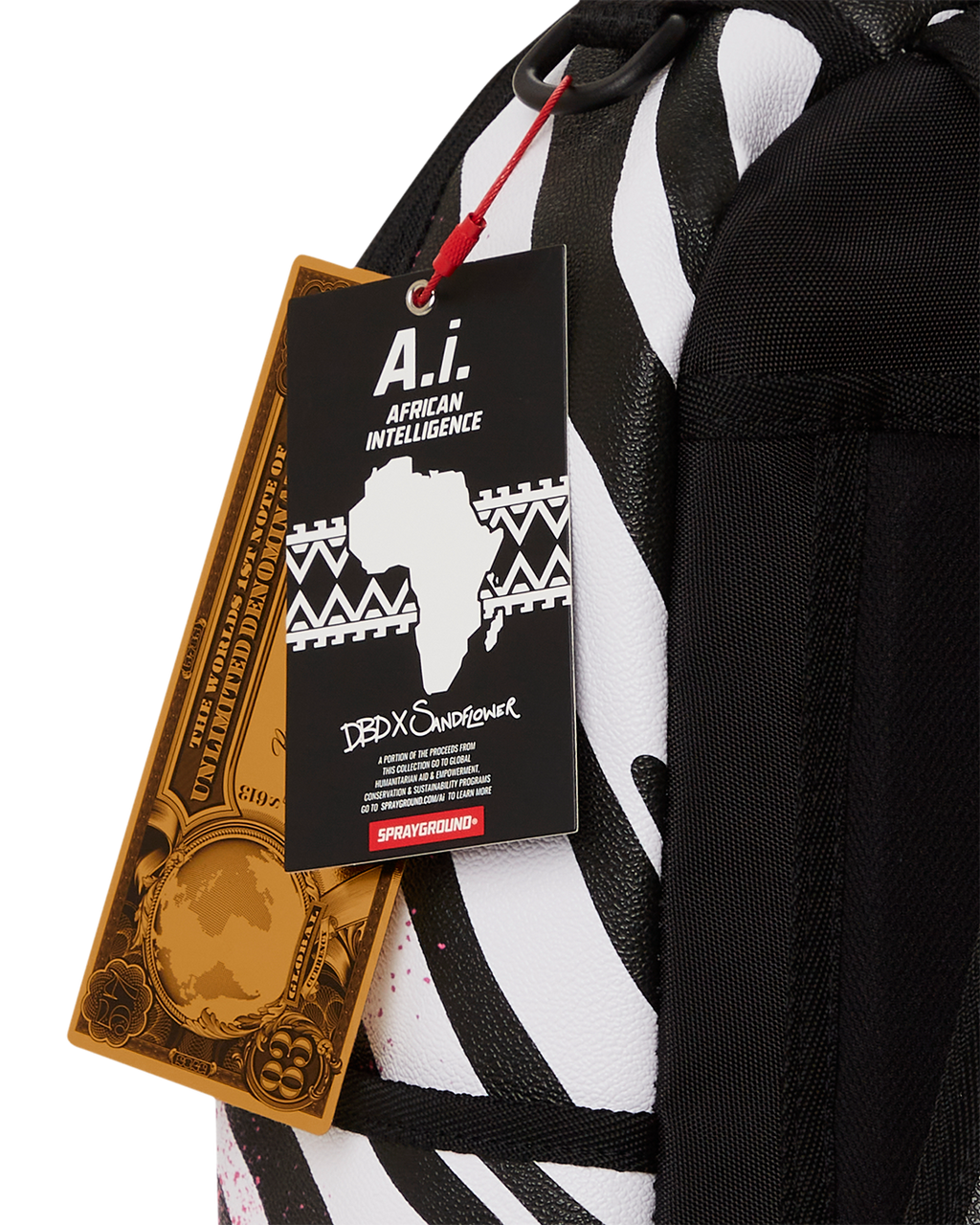 SPRAYGROUND A.I.8 African Intelligence Motherland Love Backpack (DLXV) — product image 15