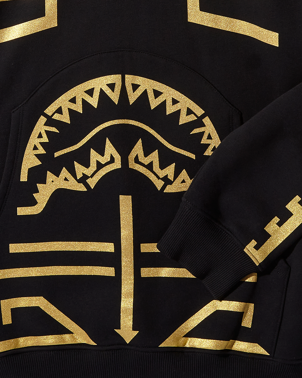 SPRAYGROUND A.I.9 African Intelligence Path To The Future Ii - Sandflower Collab Hoody — product image 7