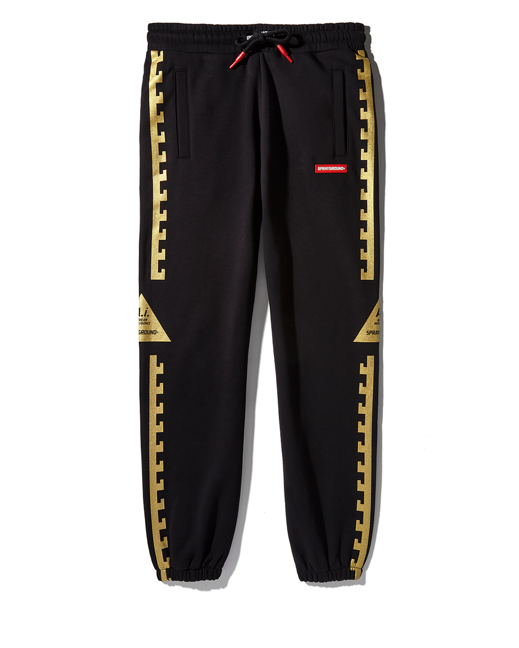 SPRAYGROUND A.I.9 African Intelligence Path To The Future Ii - Sandflower Collab Jogger — product image 1