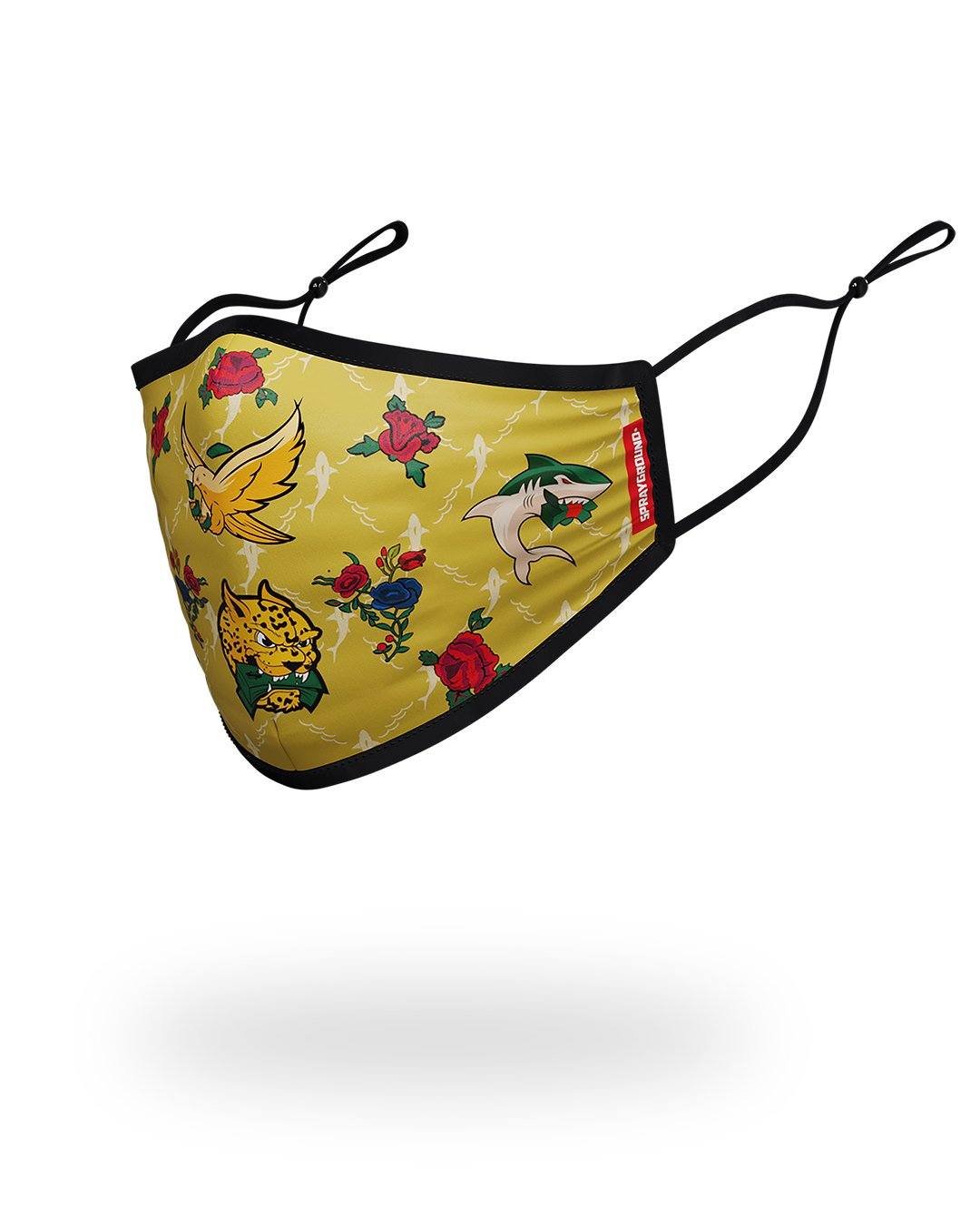SPRAYGROUND Adult Air Italia Form Fitting Face Mask — product image 2