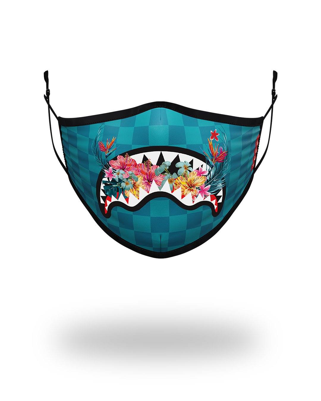 SPRAYGROUND Adult Blossom Shark Form Fitting Face Mask — product image 1
