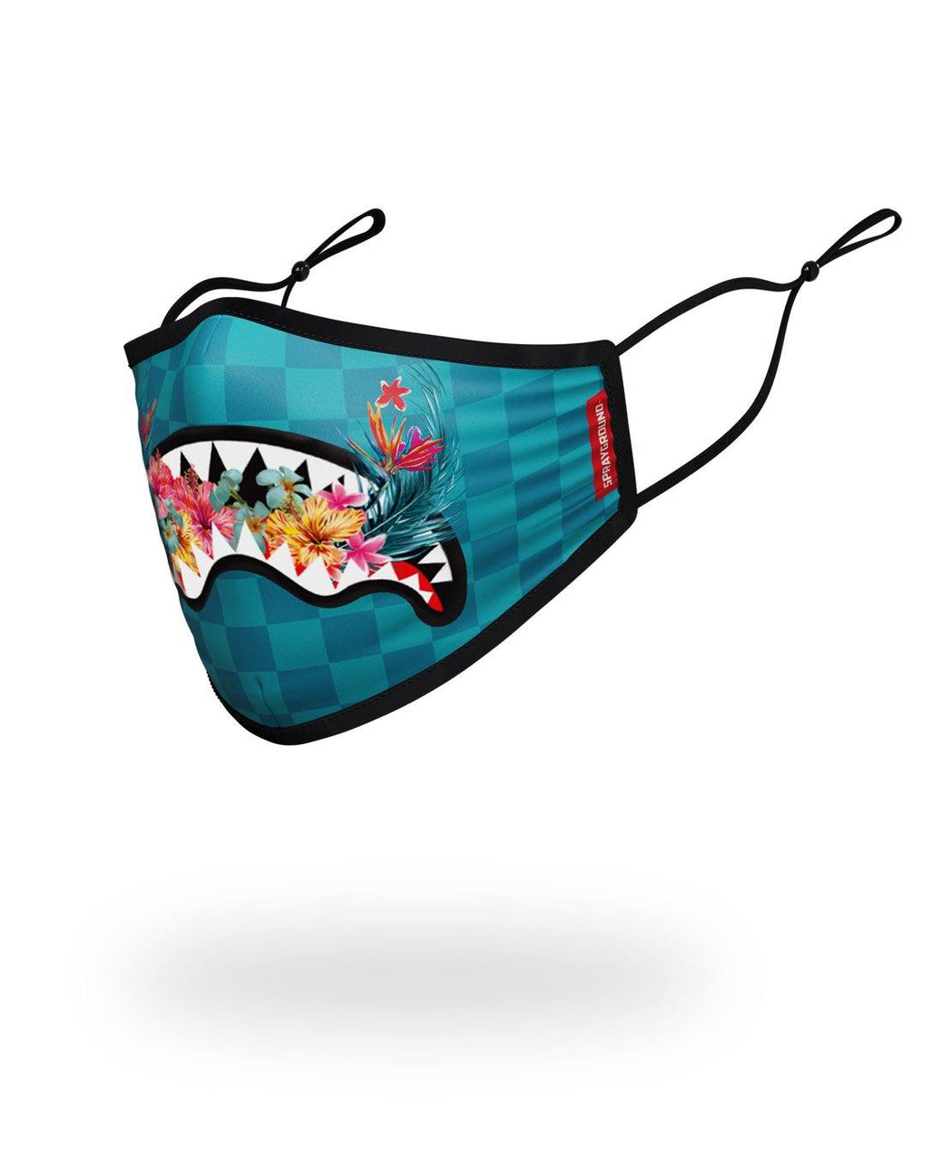 SPRAYGROUND Adult Blossom Shark Form Fitting Face Mask — product image 2