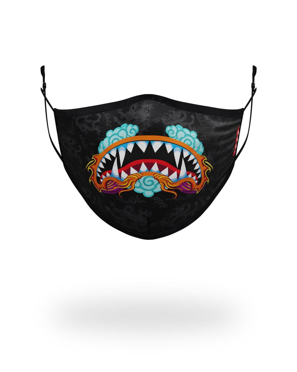 SPRAYGROUND Adult Dragon Shark Form Fitting Face Mask — product image 1