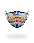 SPRAYGROUND Adult Groovy Shark Form Fitting Face Mask — product image 1