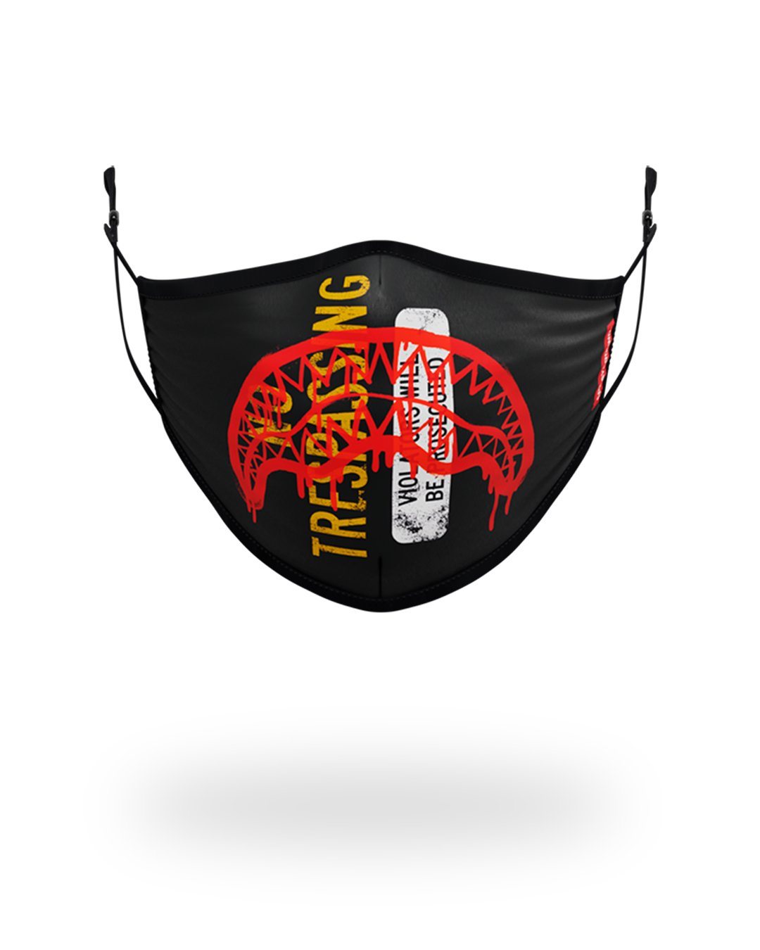SPRAYGROUND Adult No Tresspassing Form Fitting Face Mask — product image 1