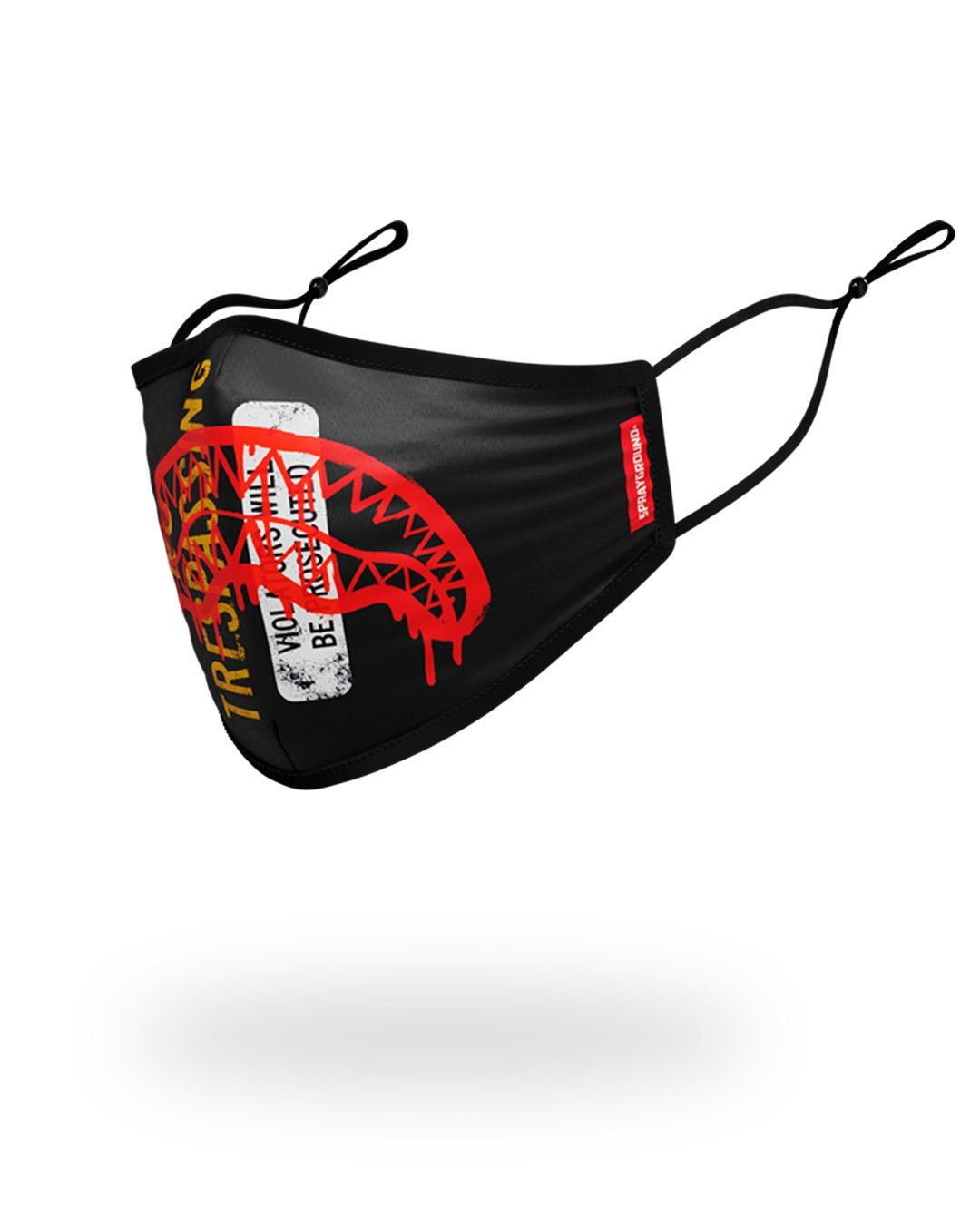 SPRAYGROUND Adult No Tresspassing Form Fitting Face Mask — product image 2