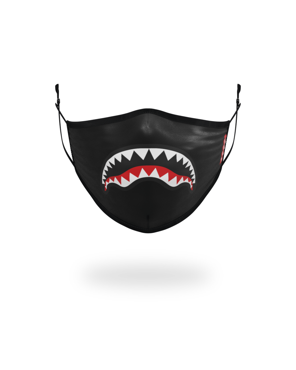 SPRAYGROUND Adult Shark Logo (Black) Form-Fitting Face Mask — product image 1