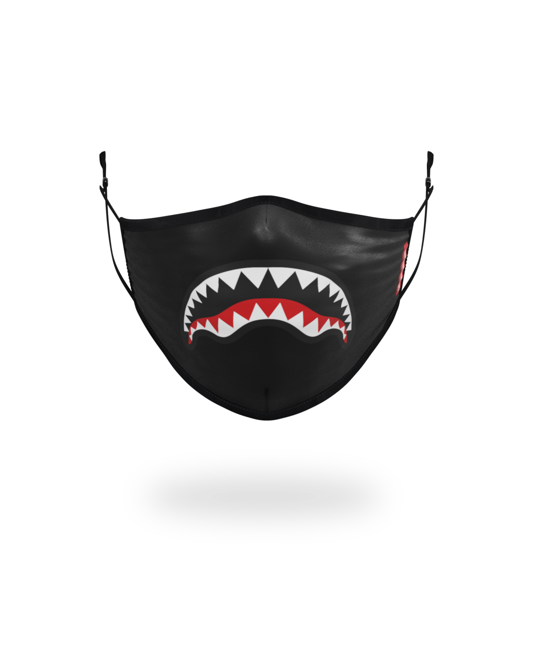 SPRAYGROUND Adult Shark Logo (Black) Form-Fitting Face Mask — product image 1