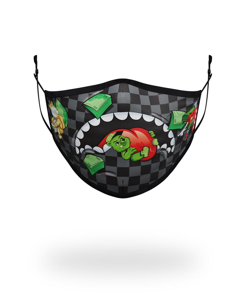 SPRAYGROUND Adult Shark Squad Form Fitting Face Mask — product image 1