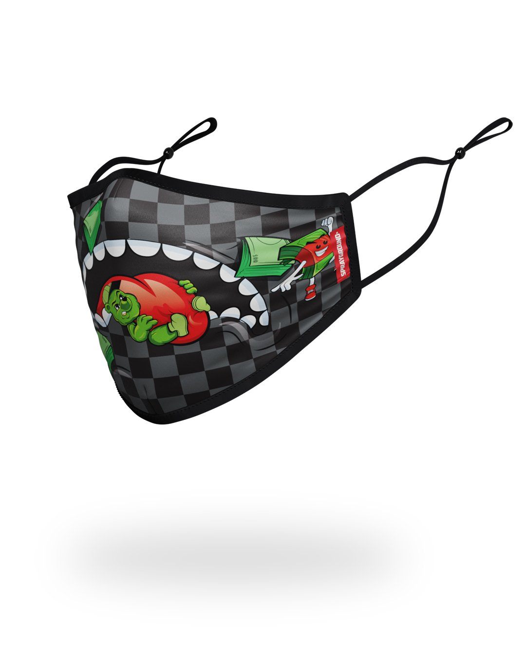 SPRAYGROUND Adult Shark Squad Form Fitting Face Mask — product image 2
