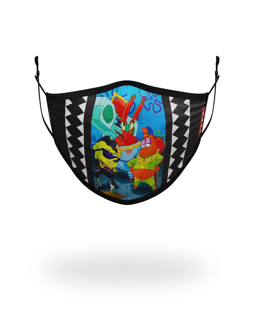 SPRAYGROUND Adult SpongeBob Track Suit Form Fitting Face-Covering Fashion Face Mask — product image 1