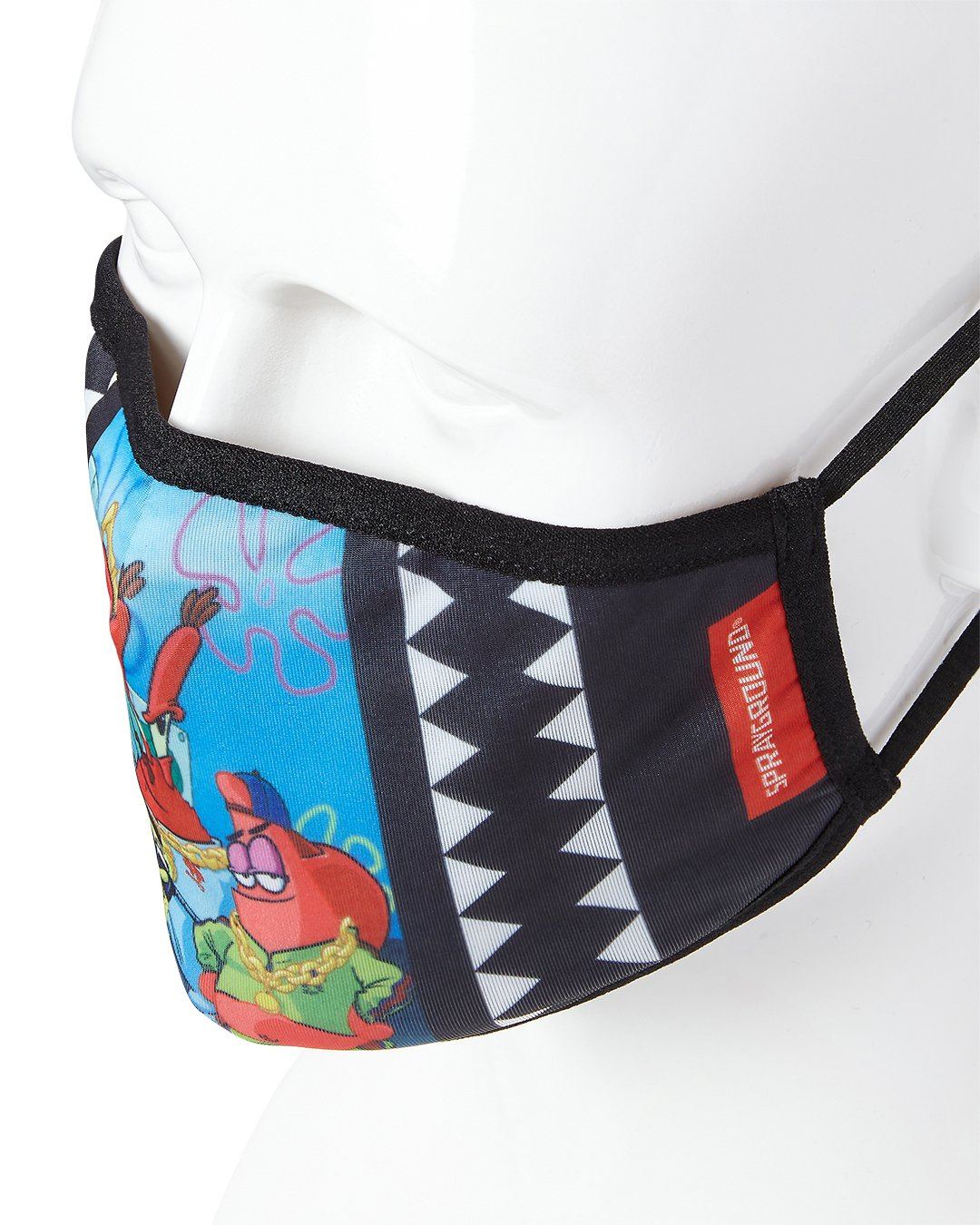 SPRAYGROUND Adult SpongeBob Track Suit Form Fitting Face-Covering Fashion Face Mask — product image 3