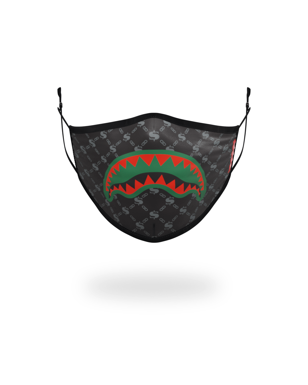 SPRAYGROUND Adult Spucci (Black) Form-Fitting Face Mask — product image 1