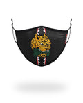 SPRAYGROUND Adult Spucci Leopard Form Fitting Face Mask — product image 1