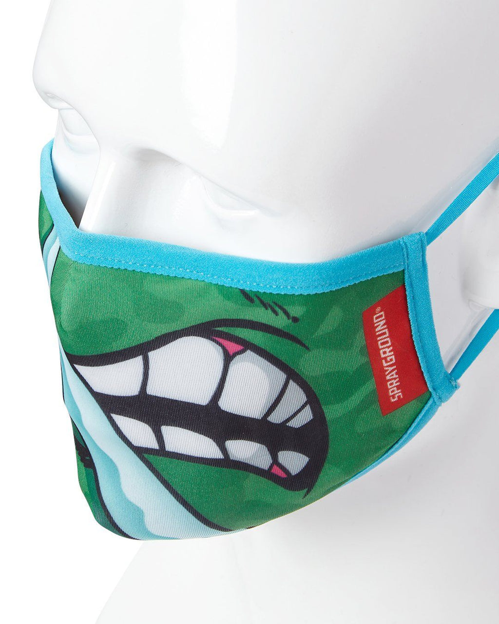 SPRAYGROUND Adult Tmnt: Leonardo Shark Form Fitting Face-Covering Fashion Face Mask — product image 3
