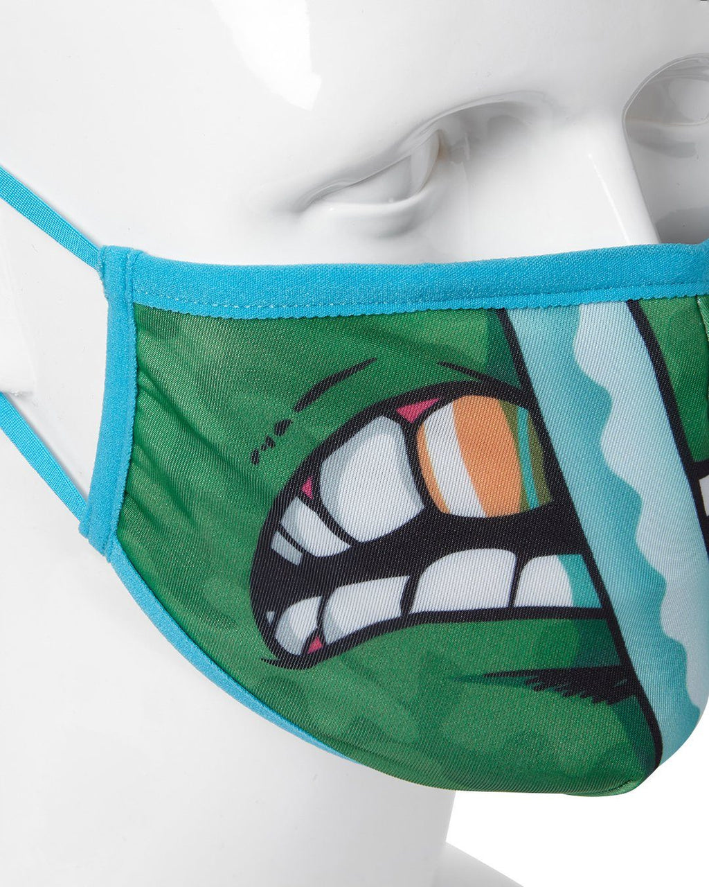 SPRAYGROUND Adult Tmnt: Leonardo Shark Form Fitting Face-Covering Fashion Face Mask — product image 4