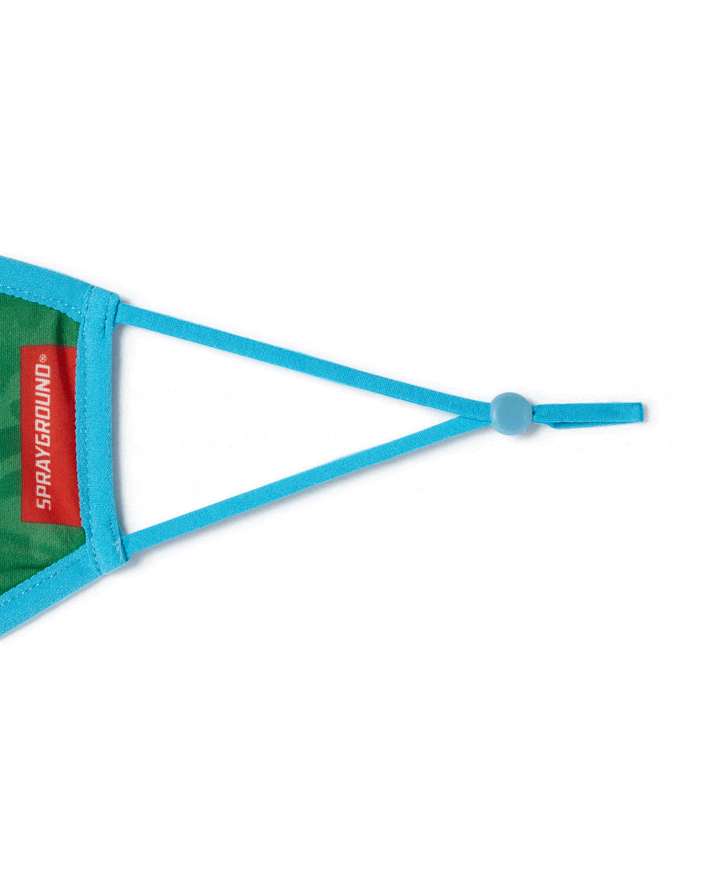 SPRAYGROUND Adult Tmnt: Leonardo Shark Form Fitting Face-Covering Fashion Face Mask — product image 6