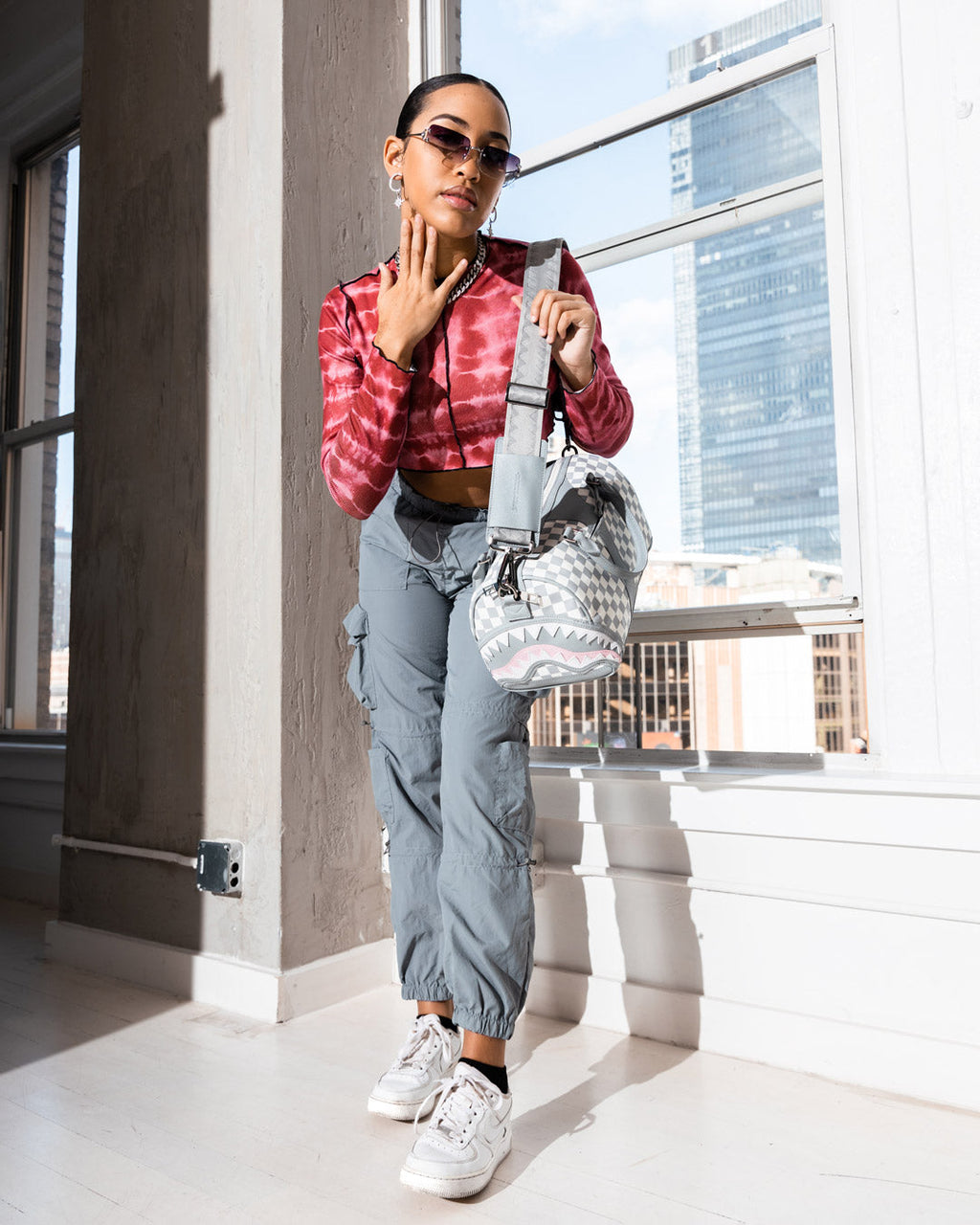 SPRAYGROUND Air To The Throne Jetset Mini Duffle — product image 4