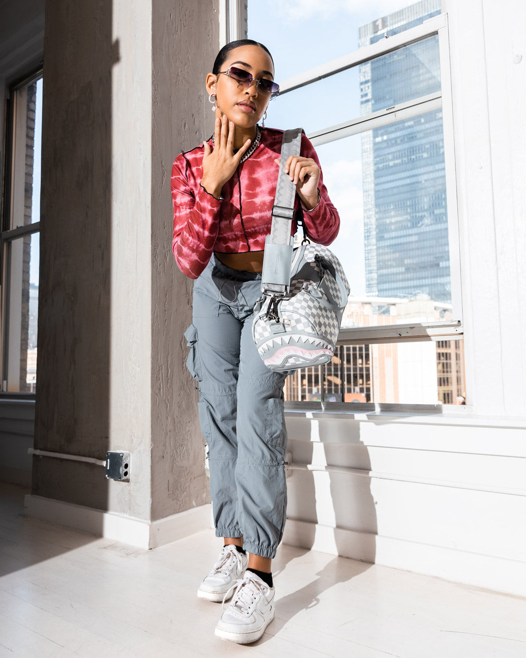 SPRAYGROUND Air To The Throne Jetset Mini Duffle — product image 4