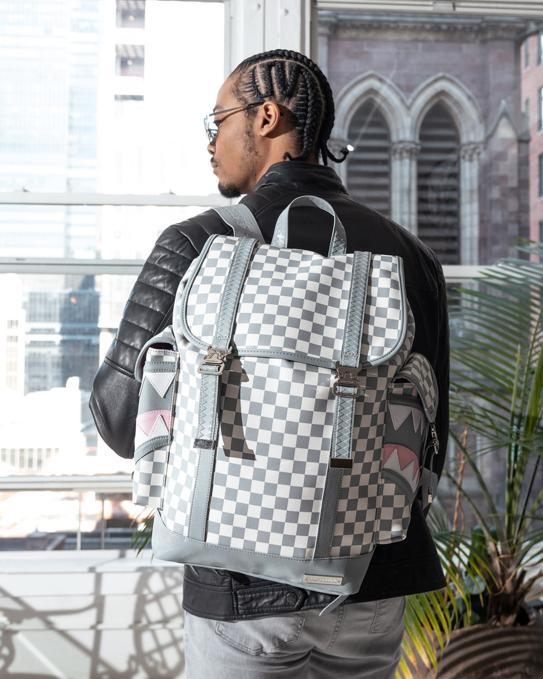 SPRAYGROUND Air To The Throne Jetset Monte Carlo Backpack — product image 2