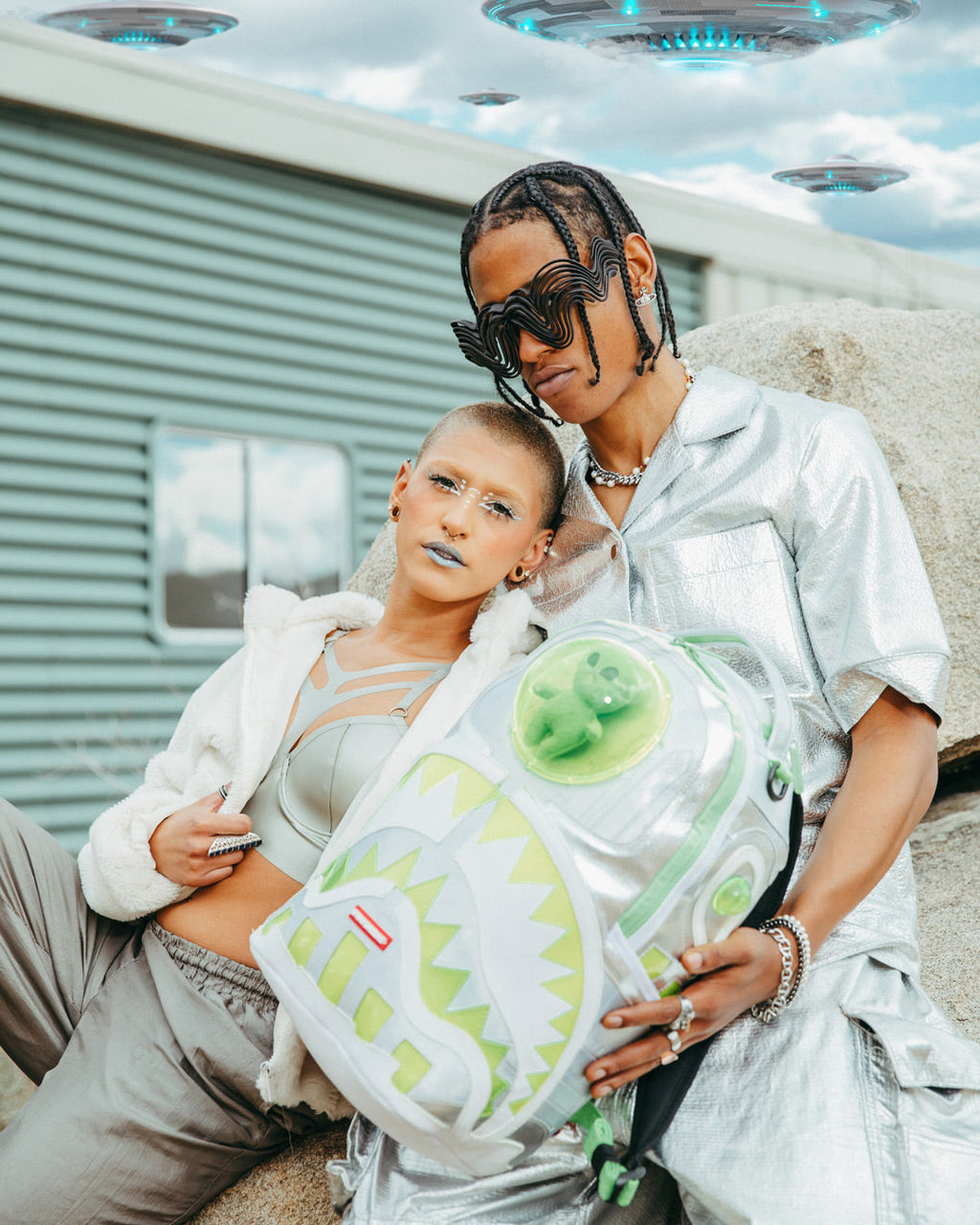 SPRAYGROUND Alien Mothership Backpack — product image 4