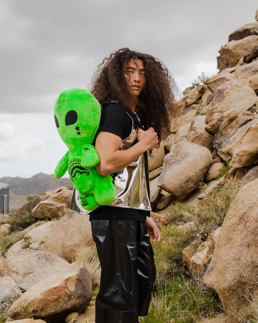 SPRAYGROUND Alien Plush Backpack — product image 2