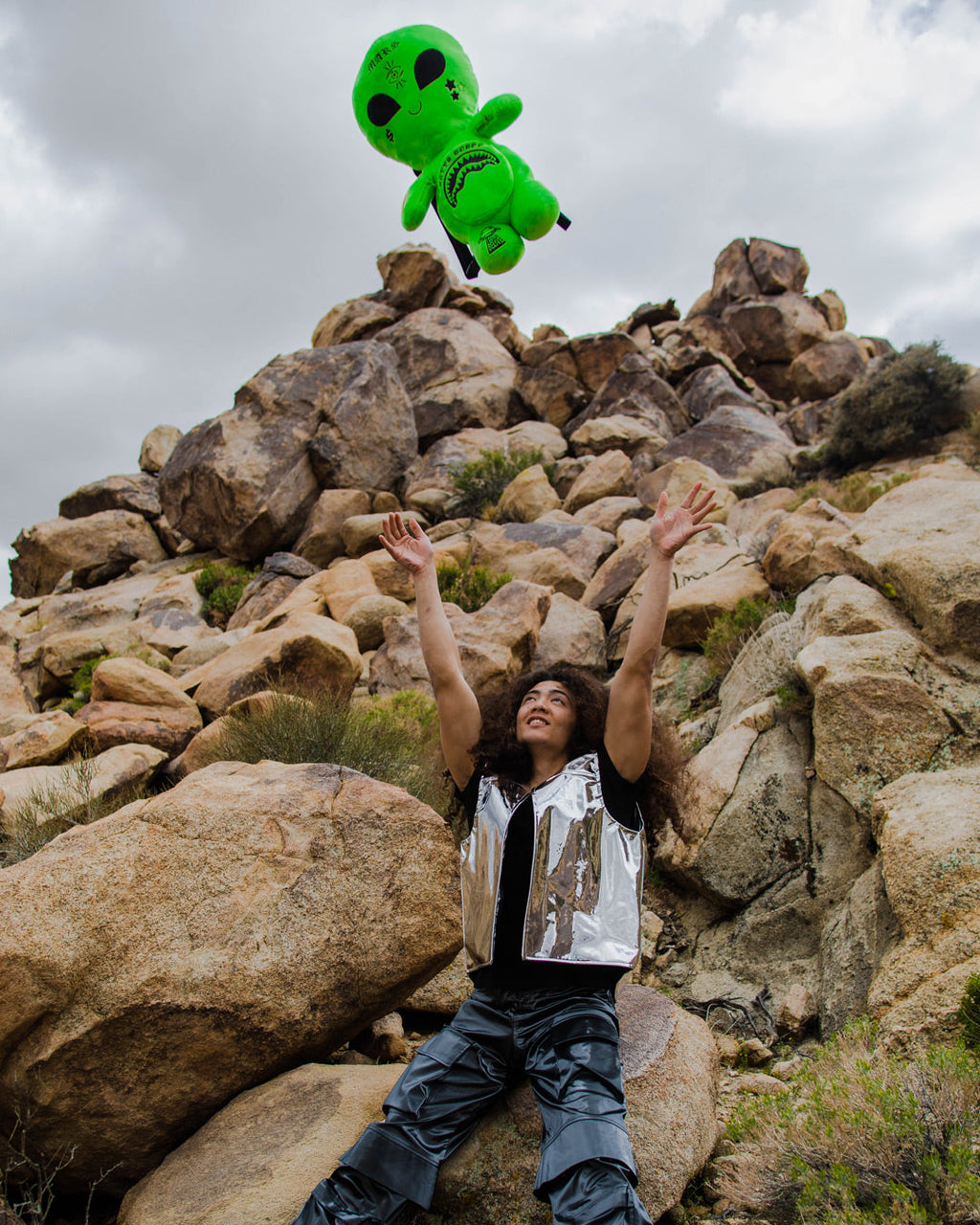 SPRAYGROUND Alien Plush Backpack — product image 6