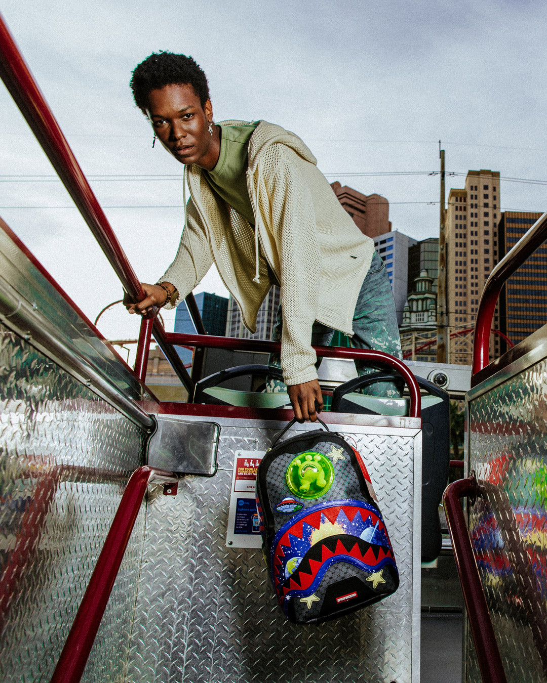 SPRAYGROUND Alien Zzzaddy DLXSV Backpack — product image 4