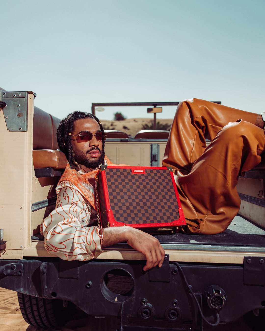 SPRAYGROUND All Or Nothing Sharks In Paris Attaché Handcuff Briefcase — product image 2